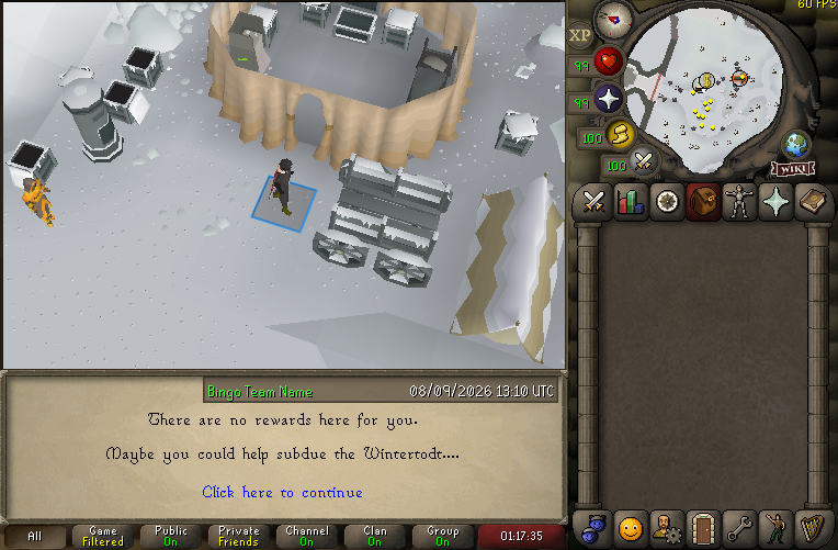 Screenshot your Wintertodt reward cart