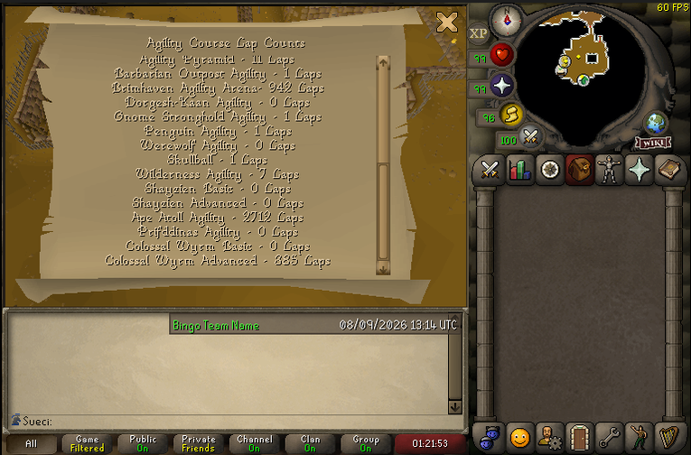 Screenshot your ape atoll agility laps at grace