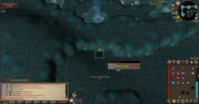 Screenshot of Zenyte shard