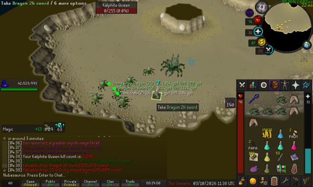 Screenshot of Dragon 2h sword