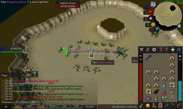 Screenshot of Dragon pickaxe