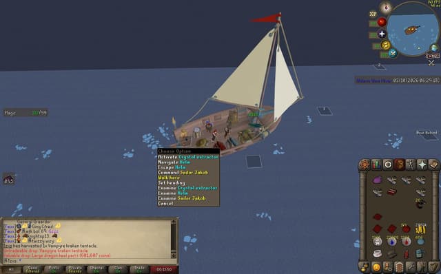 Screenshot of Large dragon keel parts