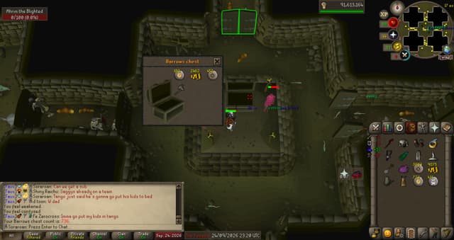 Screenshot of Dharok's greataxe