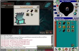 Screenshot of Crystal armour seed