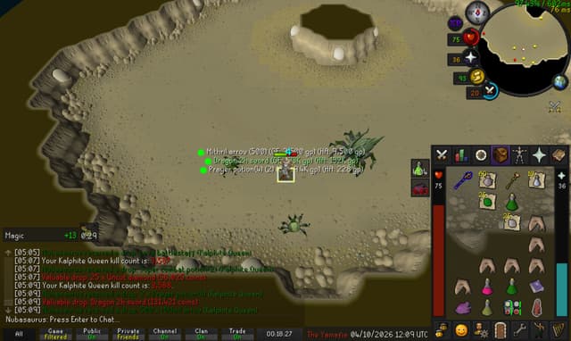 Screenshot of Dragon 2h sword
