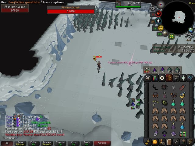Screenshot of Venator shard