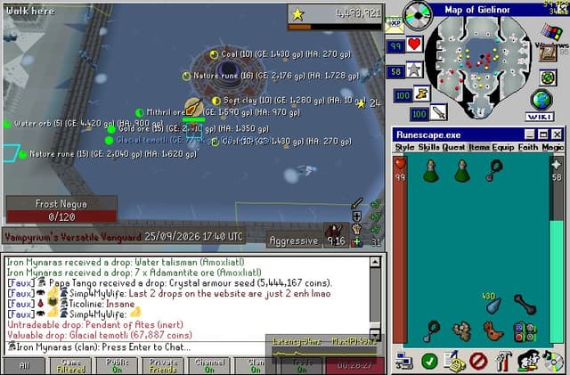 Screenshot of Glacial temotli