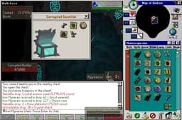 Screenshot of Crystal armour seed