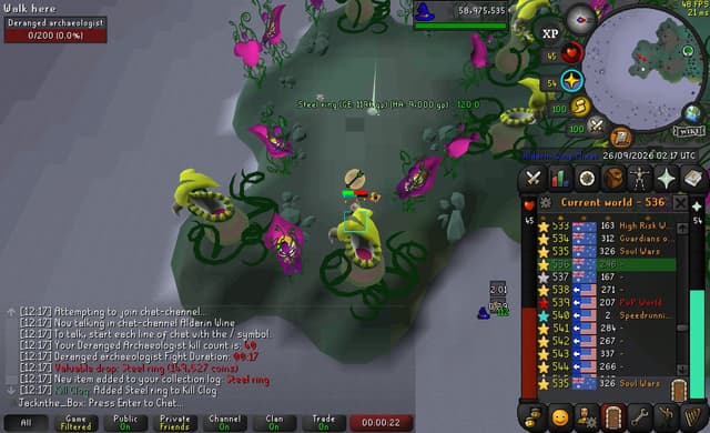 Screenshot of Steel ring