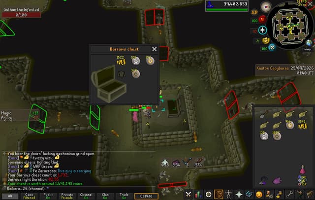 Screenshot of Ahrim's robetop