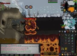 Screenshot of Fire element staff crown