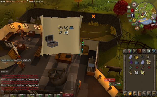 Screenshot of Lumberyard teleport