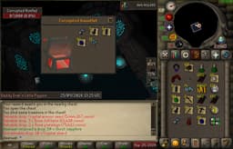 Screenshot of Crystal armour seed