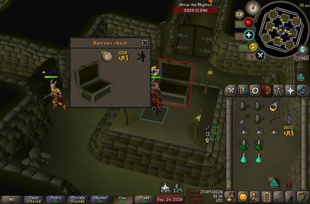 Screenshot of Verac's brassard