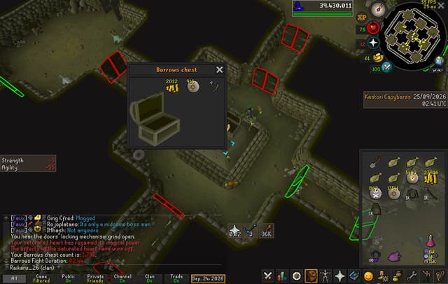 Screenshot of Verac's flail