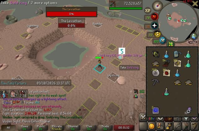 Screenshot of Gold ring
