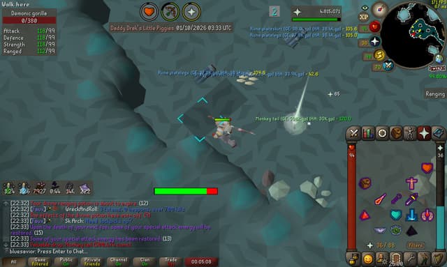 Screenshot of Monkey tail