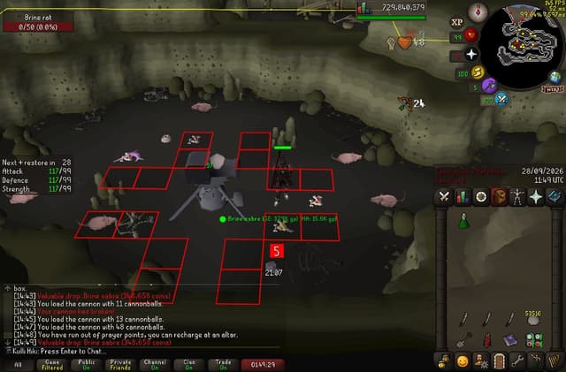 Screenshot of Brine sabre