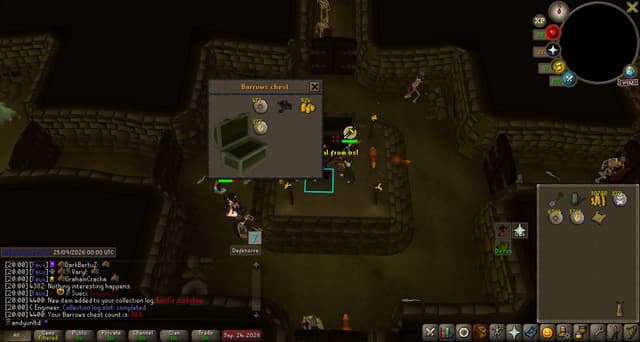 Screenshot of Karil's crossbow