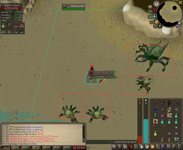 Screenshot of Dragon 2h sword