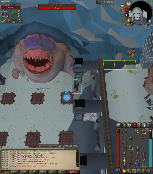 Screenshot of Eye of the Duke