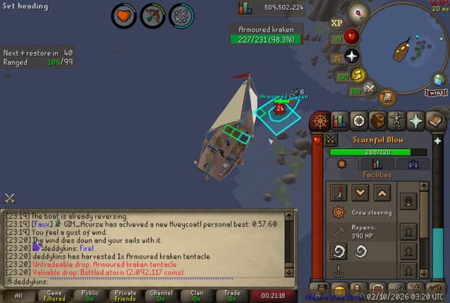 Screenshot of Bottled storm