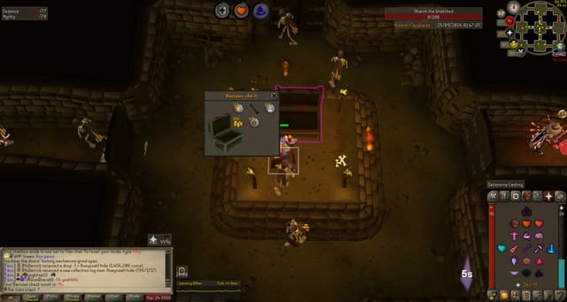 Screenshot of Ahrim's staff