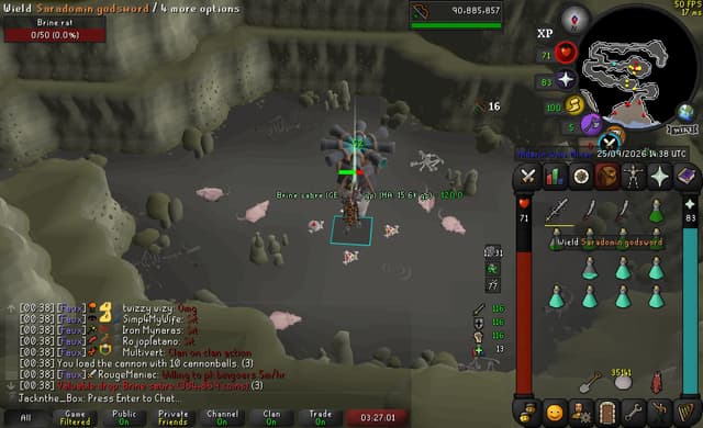 Screenshot of Brine sabre