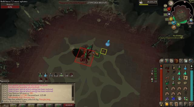 Screenshot of Araxyte fang