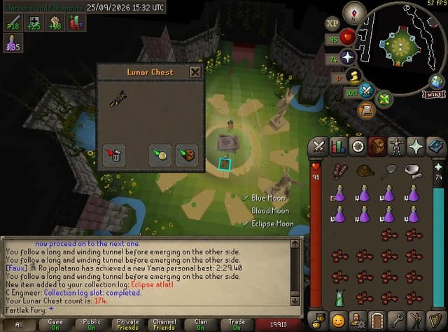 Screenshot of Eclipse atlatl