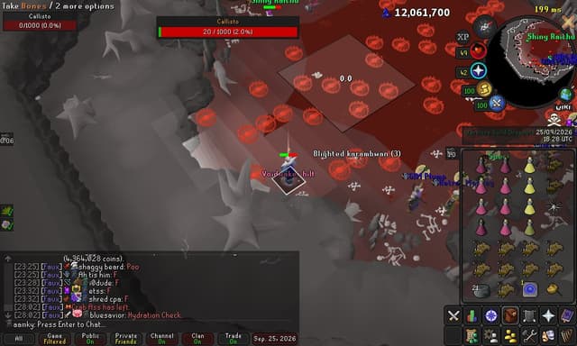 Screenshot of Voidwaker hilt