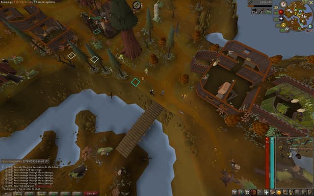 Screenshot of Greenman mask