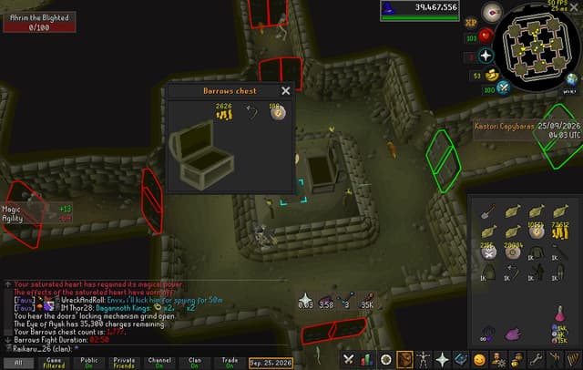 Screenshot of Verac's flail