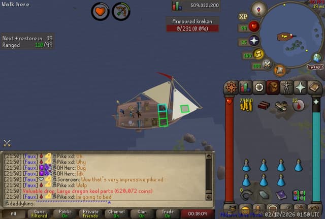 Screenshot of Large dragon keel parts