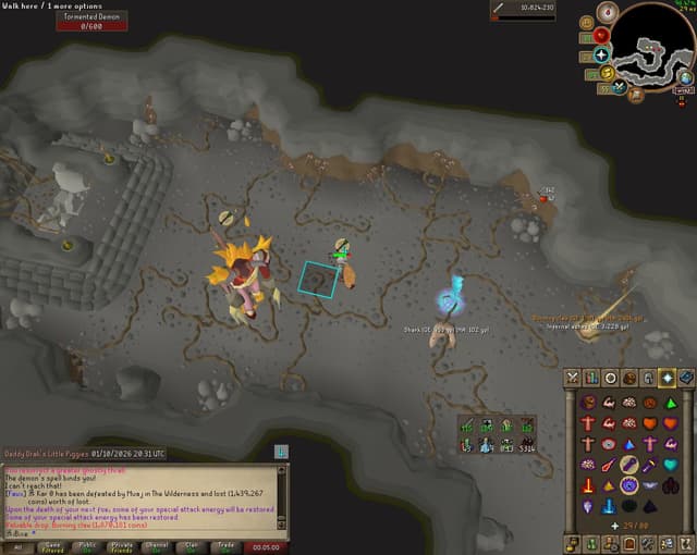 Screenshot of Burning claw
