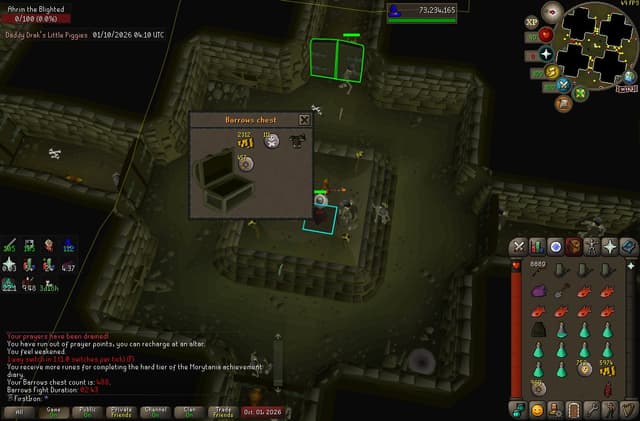 Screenshot of Torag's platebody