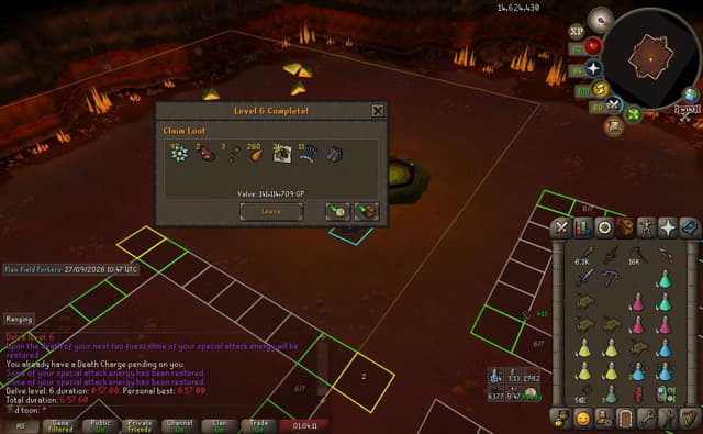 Screenshot of Avernic treads