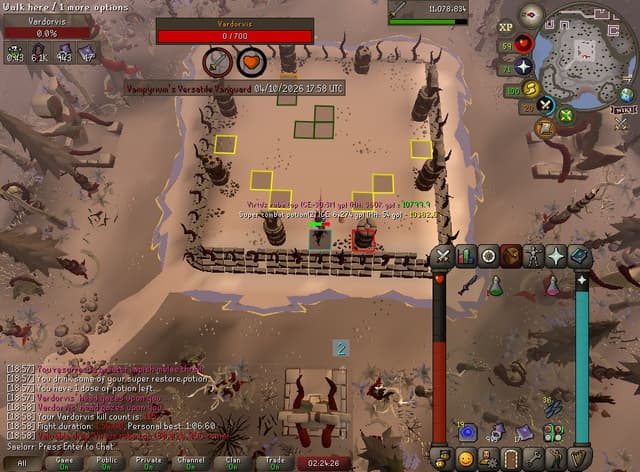 Screenshot of Virtus robe top