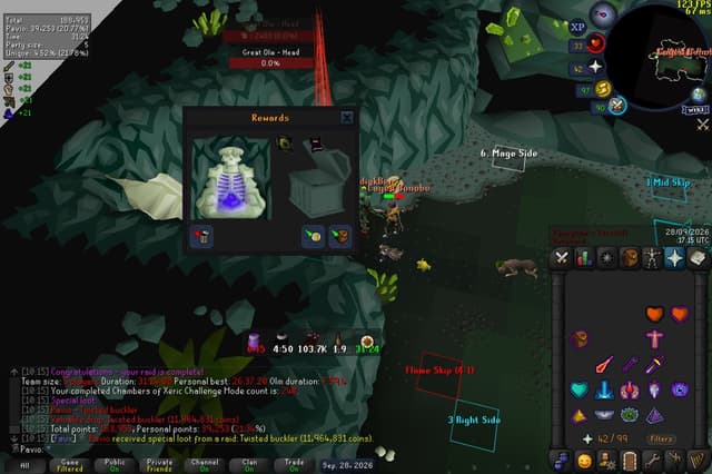 Screenshot of Twisted buckler
