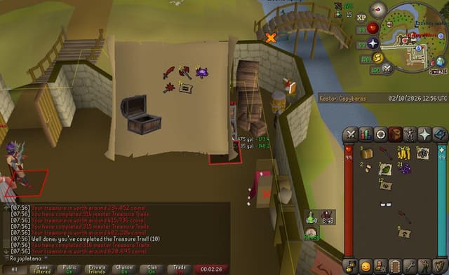Screenshot of Lumberyard teleport