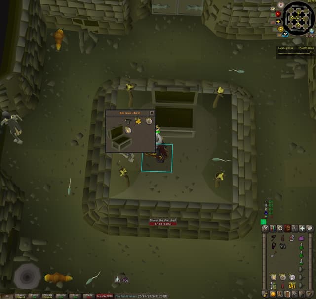 Screenshot of Dharok's platebody