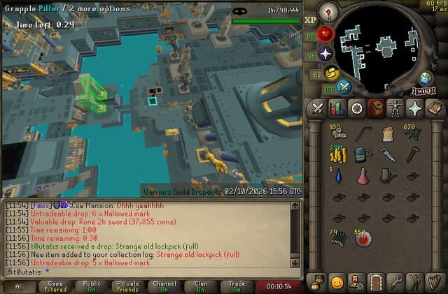 Screenshot of Strange old lockpick (full)