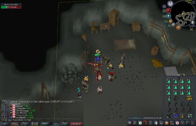 Screenshot of Zombie champion scroll