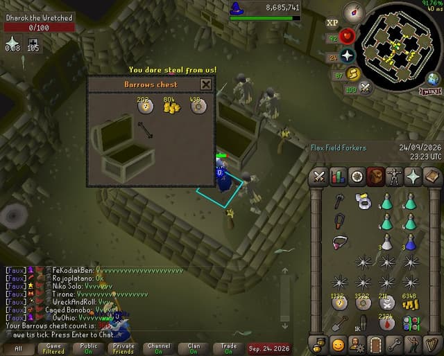 Screenshot of Ahrim's staff