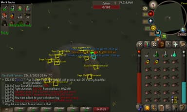 Screenshot of Tanzanite fang