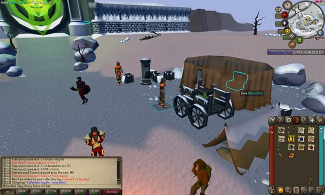 Screenshot of Tome of Fire (empty)