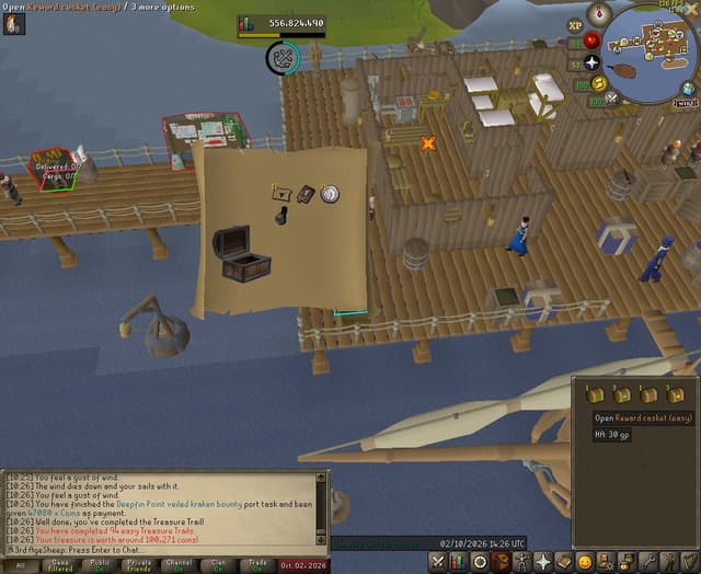 Screenshot of Master scroll book (empty)