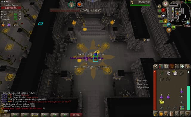 Screenshot of Sulphur blades