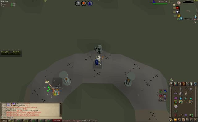 Screenshot of Tanzanite fang