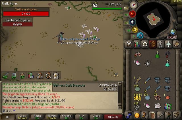 Screenshot of Belle's folly (tarnished)